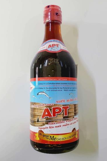 Vietnam's APT Anchovy Fish Sauce (Nước Mắm)