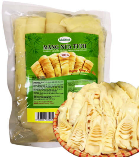 Vietnamese Fresh Nua Bamboo Shoots (Kimboi Măng Nứa Tươi)