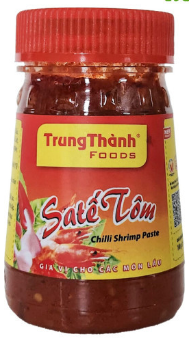 Vietnamese Saté Tôm – Chili Shrimp Paste