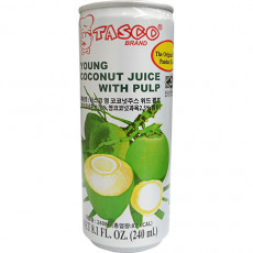 Thai Young Coconut Juice with Pulp Drink (TASCO)