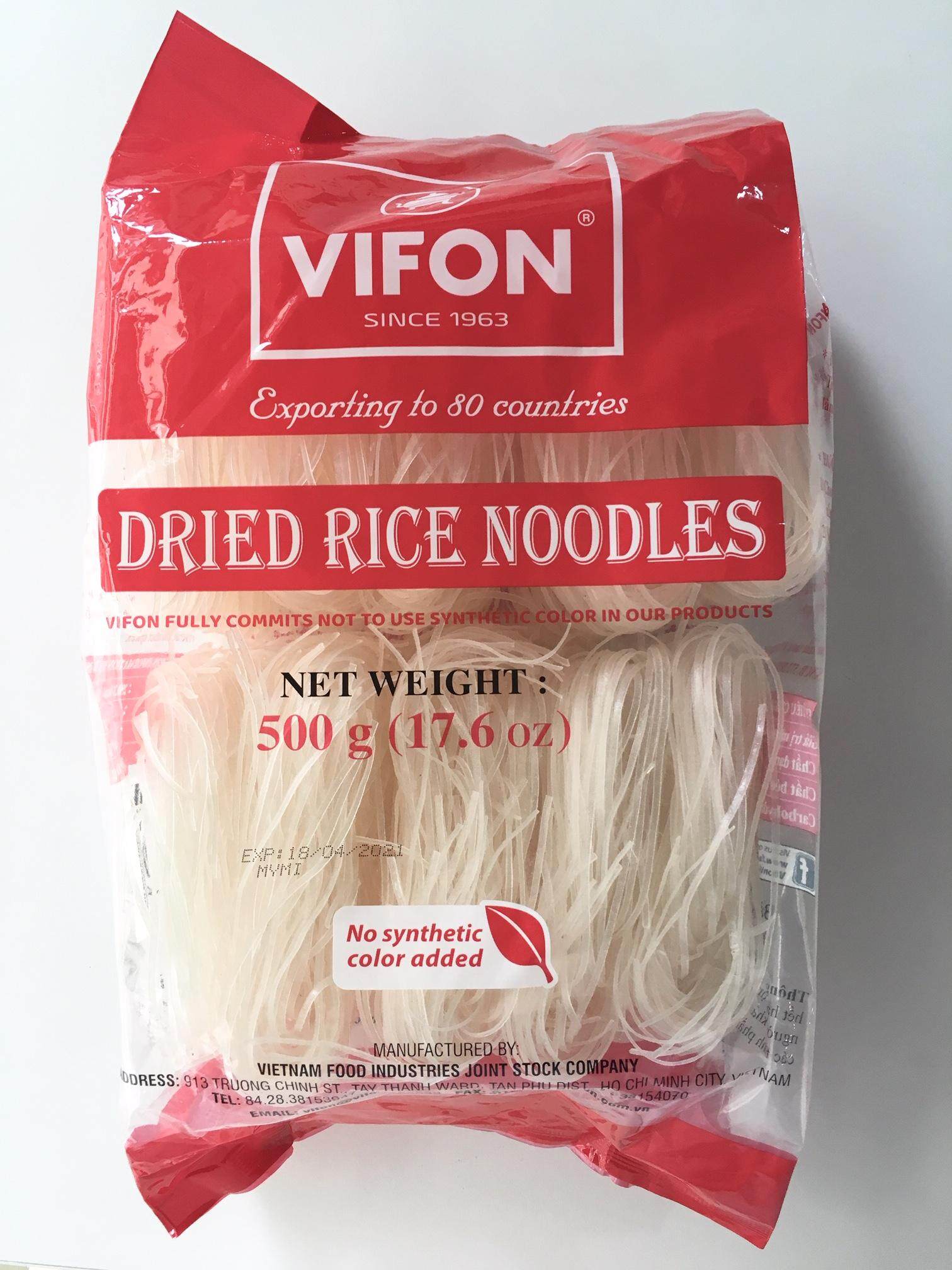 Vietnamese Dried Rice Noodles (VIFON Hủ Tiếu Khô)